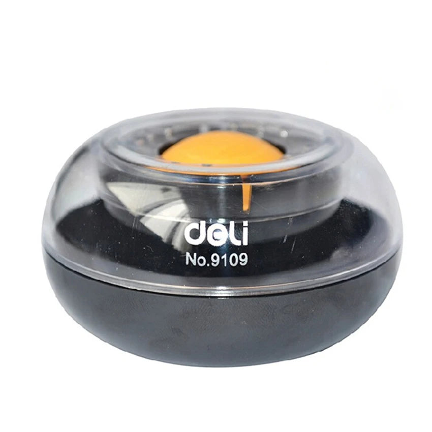 Office Financial Analyst Finger Wetted Gadgets ABS Wet Hand Water Box Round Ball Dip Hands Counting Helper Stationery
