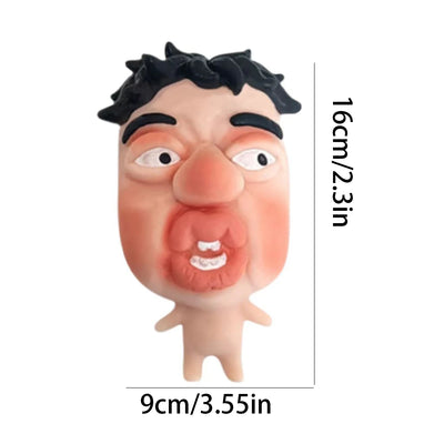 Decompression artifact, strange and quirky gadgets, ultra soft to squeeze, funny and trendy office decorations