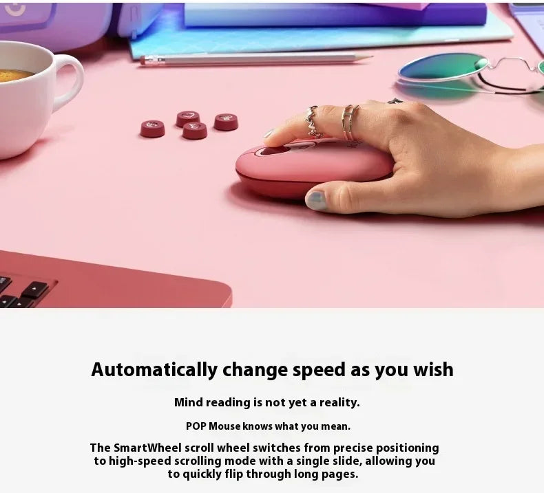 Logitech POP Peripherals for Young Users Are Full of Vitality and Personality, and Are Deeply Loved By Trendsetters.