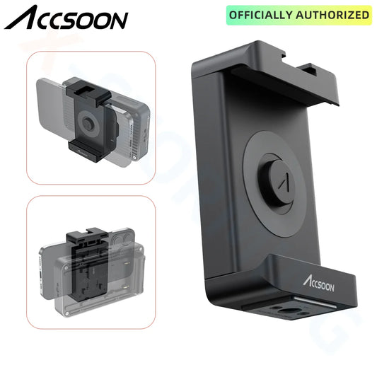 Accsoon accessories mobile phone holder supports Seemo Seemo pro Seemo 4K with cold shoe interface and screw port
