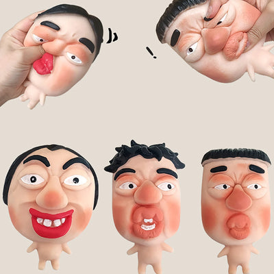 Decompression artifact, strange and quirky gadgets, ultra soft to squeeze, funny and trendy office decorations