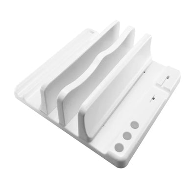 Office Laptop Stand Vertical Save Desktop Space Easy To Place Computer Accessories Scalable Width Office Desk Storage