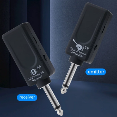 AAAEL-Speakers Sound Instruments Bass Keys Electric Guitar Electronic Blow Tube Saxophone Wireless Audio Transceiver Accessories