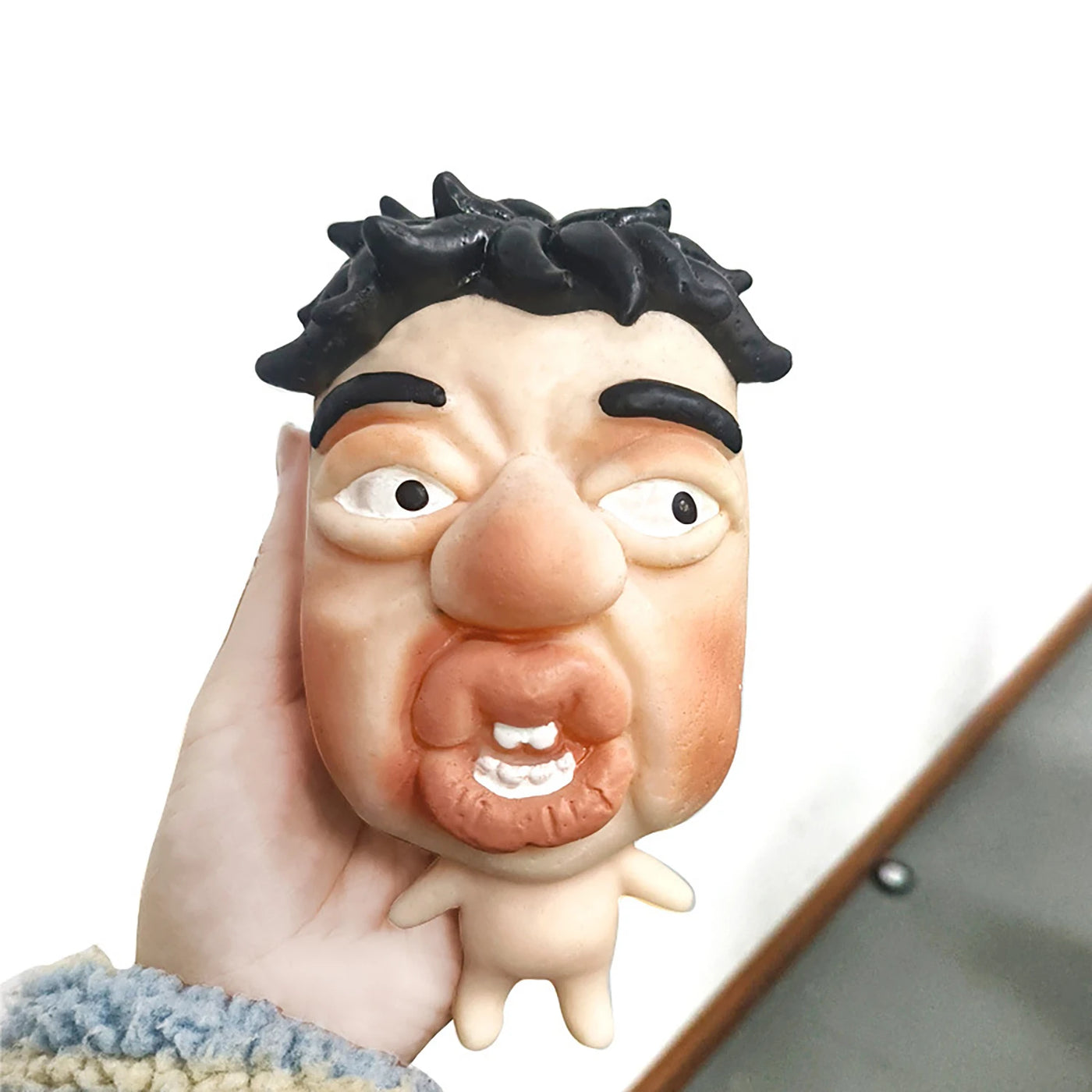 Decompression artifact, strange and quirky gadgets, ultra soft to squeeze, funny and trendy office decorations