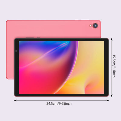 Latest Android 14 Tablet, 10-inch Tablet, Quad-core Processor, 5G WiFi, 4GB ROM + 32GB RAM, 1280*800 Resolution, 8000mAh Battery