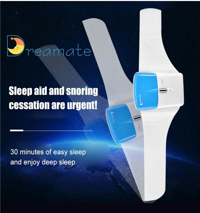 Smart Sleep Aid Device – Sleep-Enhancing Instrument for Severe Insomnia Relief, Deep Sleep Promotion, Handheld Device for Anx