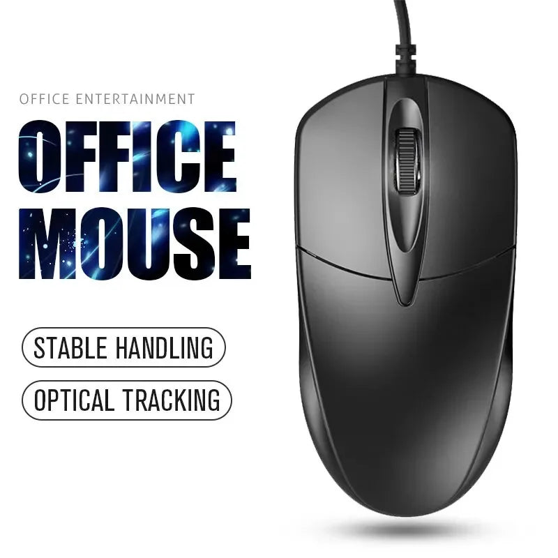 Gamer PC Laptop Notebook Computer Mouse Mice USB Wired Computer Mouse Optical Mouse  for Office Home Use