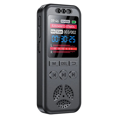 New Digital Audio Voice Recorder MP3 Player Noise Reduction Voice Activated Audio Recorder Sound Recorder For Lecture Interview