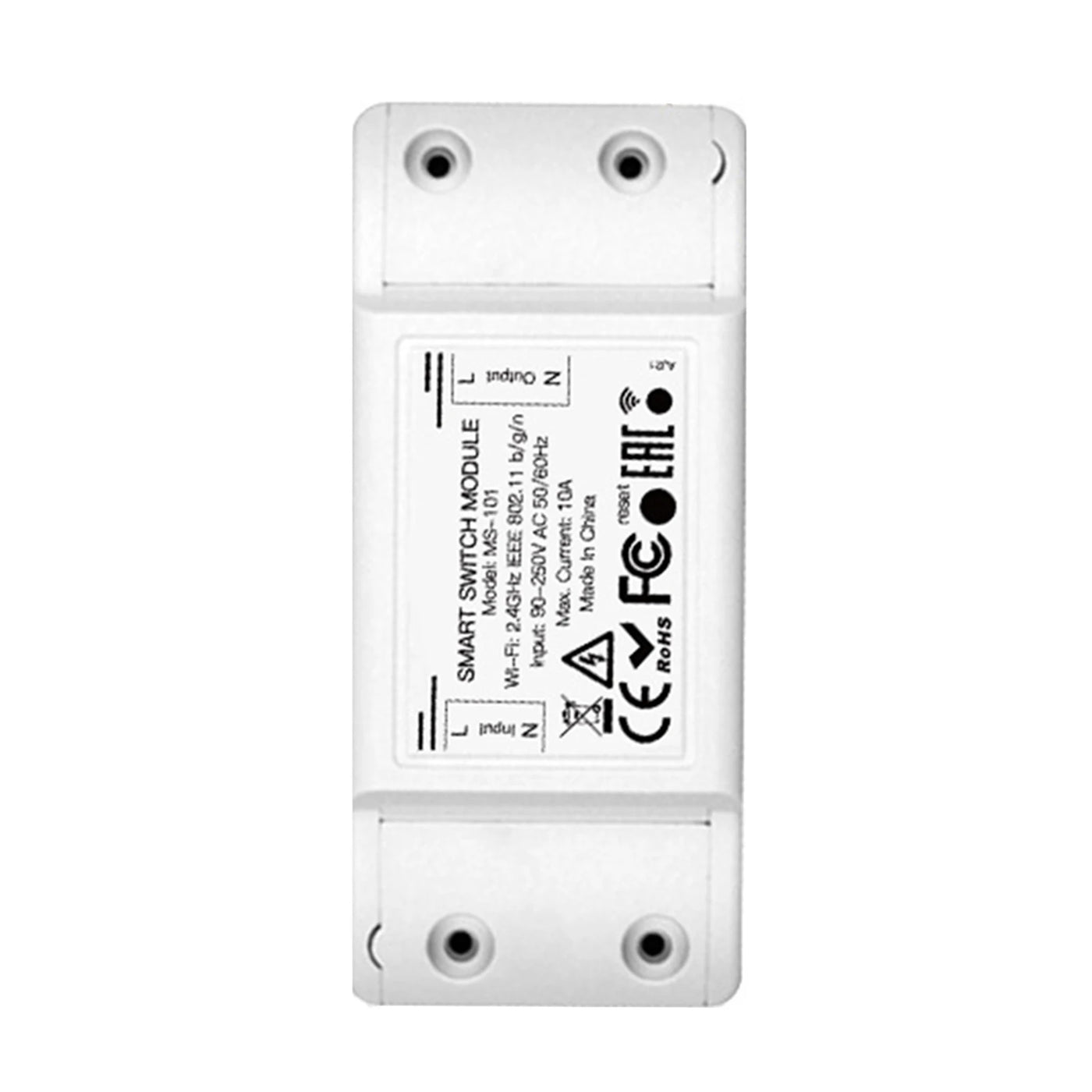 Smart WiFi Switch for Lights and Appliances Timer Functionality Manage Remotely via Smartphone or Voice Commands