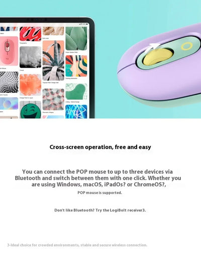 Logitech POP Peripherals for Young Users Are Full of Vitality and Personality, and Are Deeply Loved By Trendsetters.