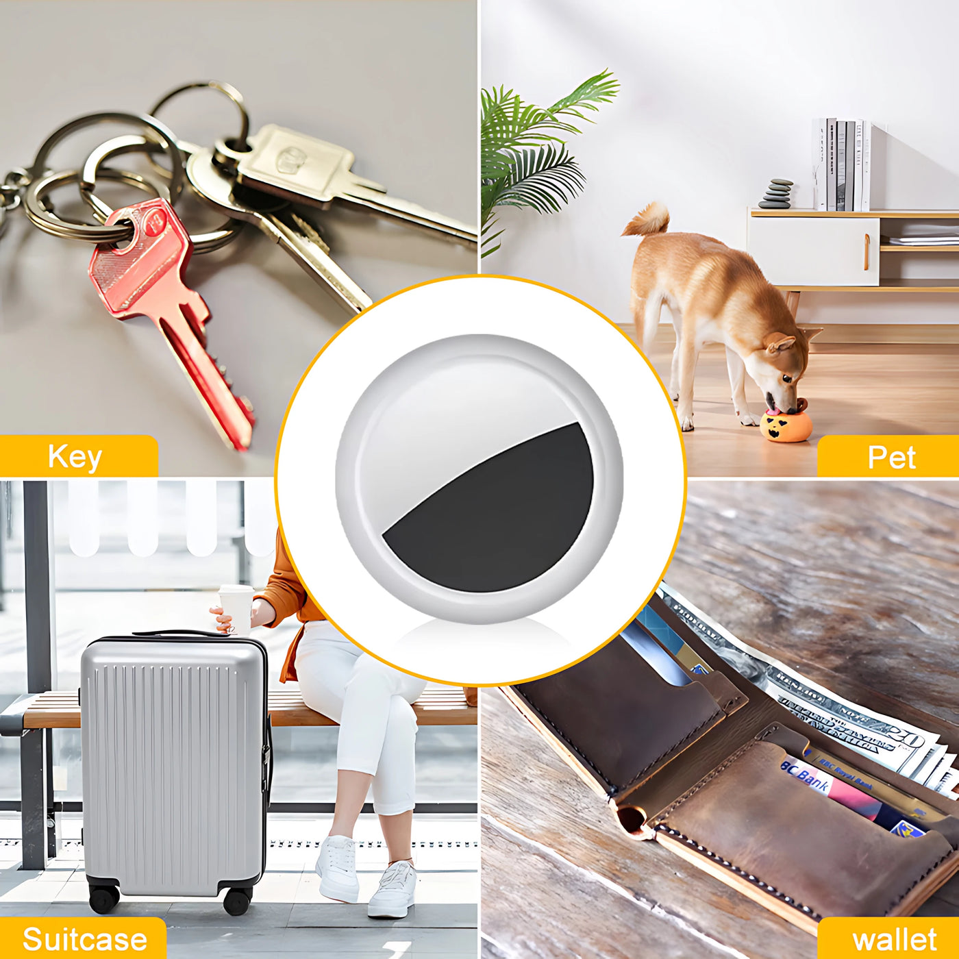 Smart Finder isearching Find My Device Gps Tracker Smart Tag Bluetooth Search Locator Tracking Finder Global Positioning Anti-lo