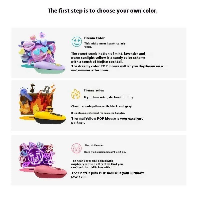Logitech POP Peripherals for Young Users Are Full of Vitality and Personality, and Are Deeply Loved By Trendsetters.