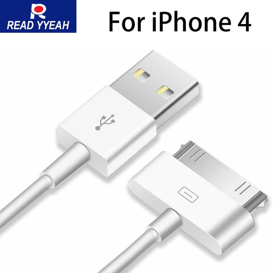 30 Pin Cord Adapter Accessories For IPhone 4 4s 3G 3GS IPad 1 2 3 IPod Touch Charging Data Cable Usb Charger Phone