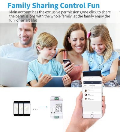 The TUYA smart switch-off device features wireless touch, Wi-Fi, remote control via the APP, and Alexa voice control