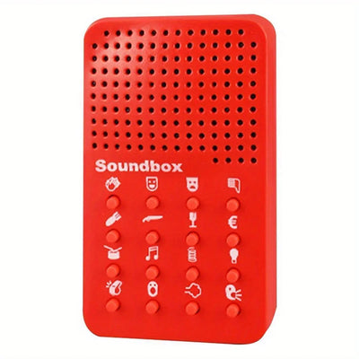 Noise Makers Funny 16-Sound Effects Sound Machine Portable Audio Box with Applause, Horn, Cheering &Sounds for Parties