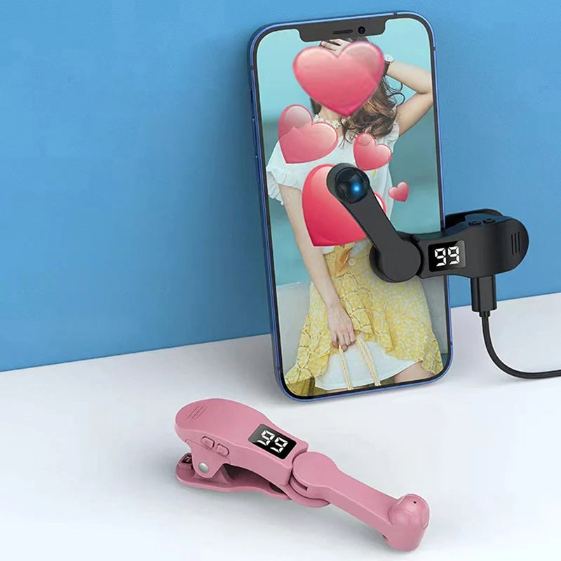 Smartphone Screen Auto Clicker Gadget for Video Live Streaming Apps Game Touch Tripods - Mobile Device Control Automation