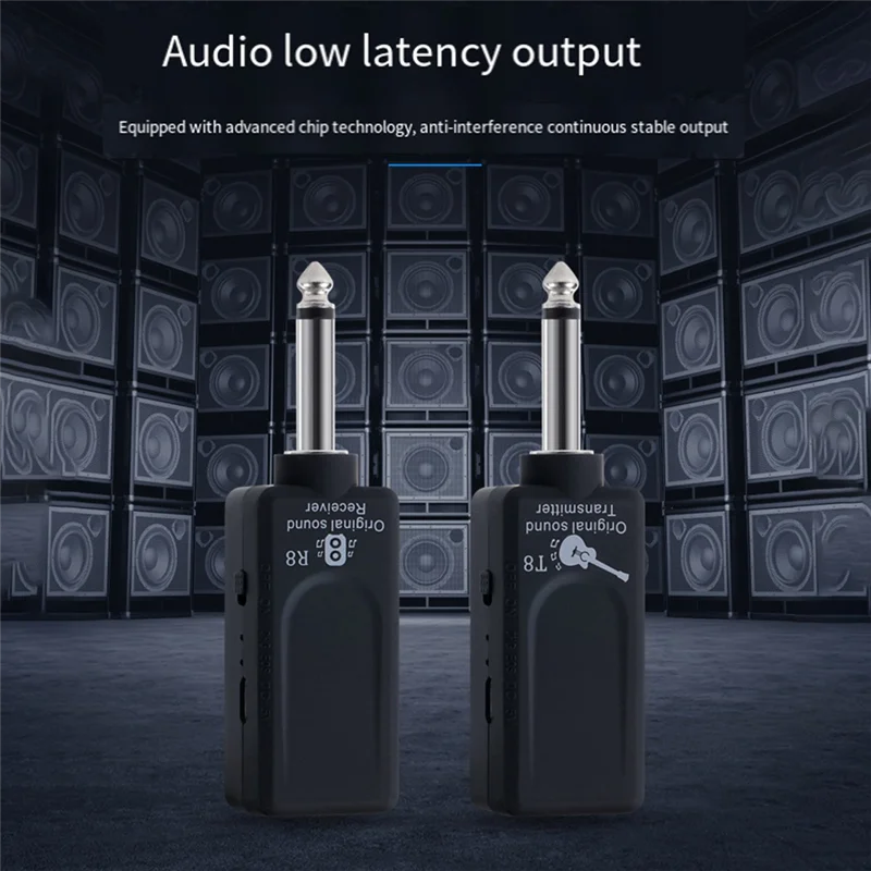 AAAEL-Speakers Sound Instruments Bass Keys Electric Guitar Electronic Blow Tube Saxophone Wireless Audio Transceiver Accessories