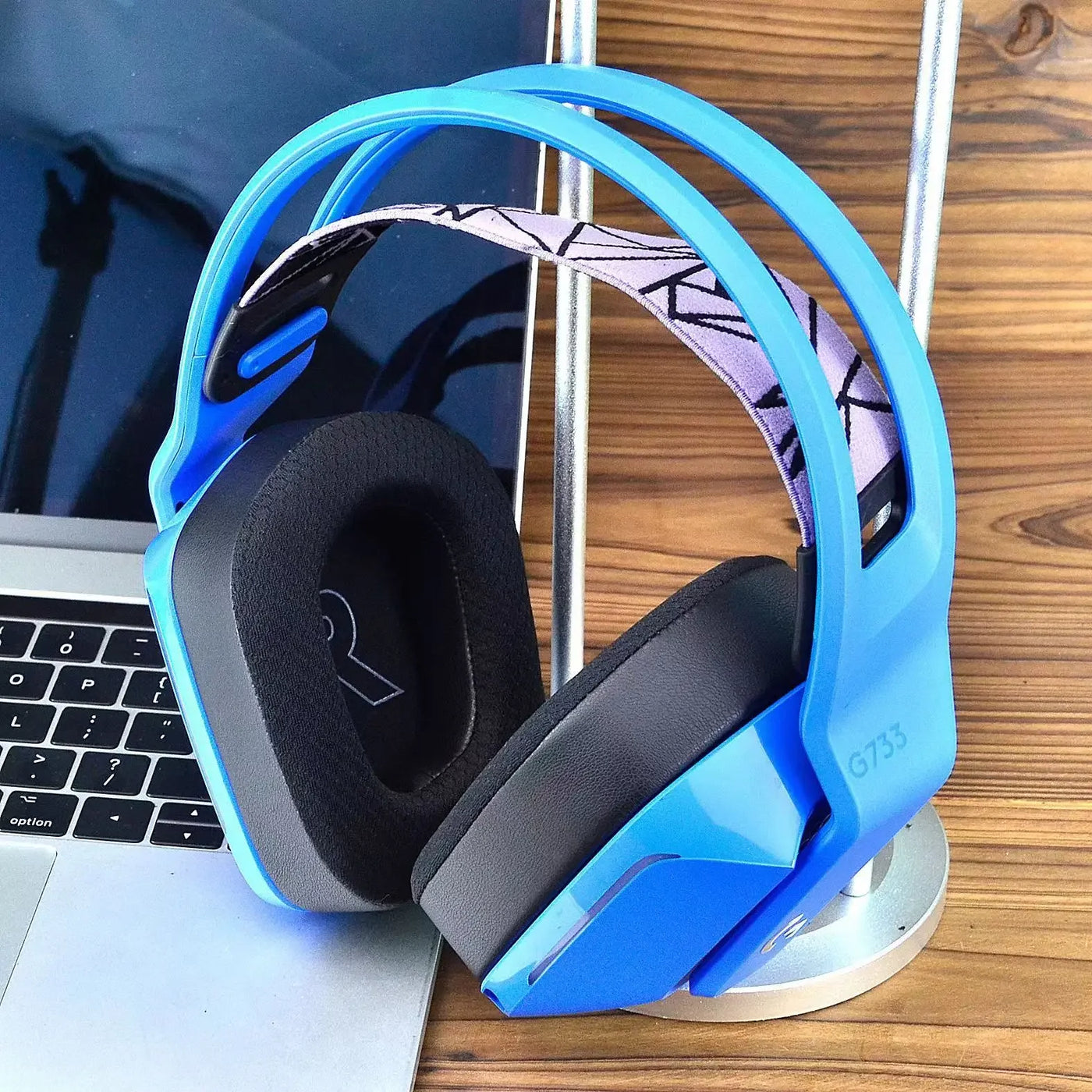Upgraded earmuffs suitable for Logitech G733 earphones Ice gel ear pads Earmuffs Premium ear pad accessories