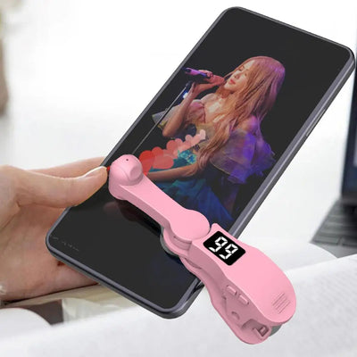 Upgraded Display Screen Auto Clicker for Smart Phone App Video Live Streaming Gadget for Game Screen Touch Tripods Tapper