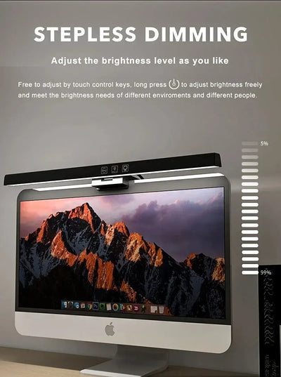 LED Desk Lamp Monitor Light Bar PC Computer Dimmable Screen Light 33cm 50cm Office Study Reading Hanging Table Lamp USB Powered