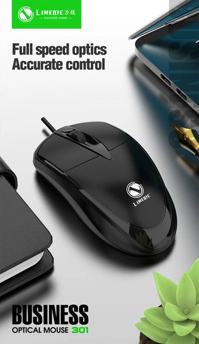 Wired Office Home Game Mouse Usb Computer Business Internet Cafe Desktop Application