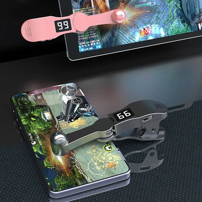 Smartphone Screen Auto Clicker Gadget for Video Live Streaming Apps Game Touch Tripods - Mobile Device Control Automation