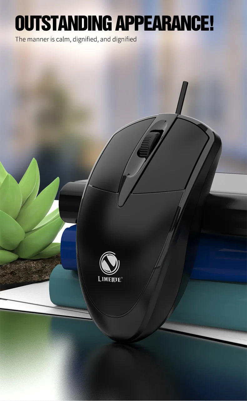 Wired Office Home Game Mouse Usb Computer Business Internet Cafe Desktop Application