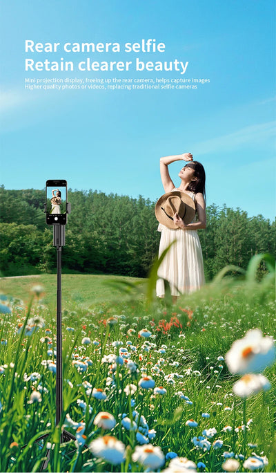 Smartphone Wireless Magnetic Monitor Screens Device Rear Camera Selfie for Phone Vlog Live Stream Video Recording Screen Phone