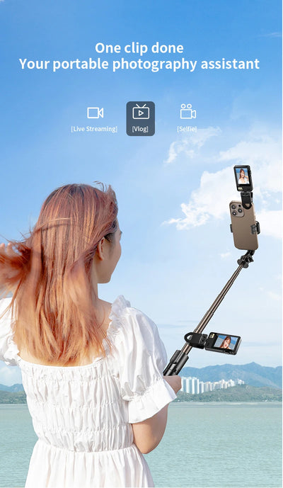 Smartphone Wireless Magnetic Monitor Screens Device Rear Camera Selfie for Phone Vlog Live Stream Video Recording Screen Phone