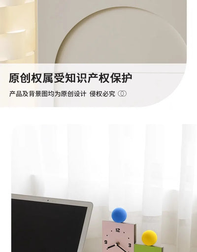 Modern Creative Office Desktop Clock Porch Ornaments Bedroom Living Room Table Desk Clocks Watch Gifts Home Decoration