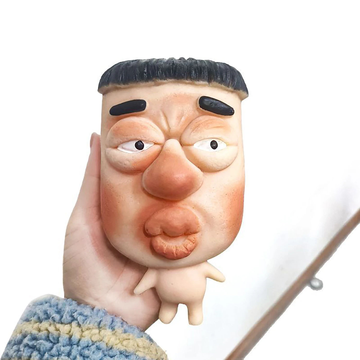 Decompression artifact, strange and quirky gadgets, ultra soft to squeeze, funny and trendy office decorations