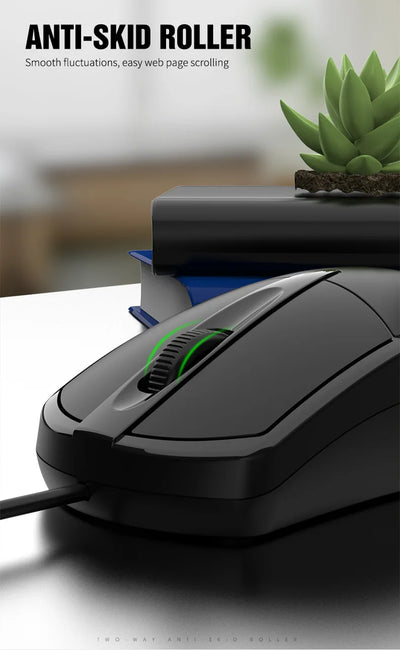 Wired Office Home Game Mouse Usb Computer Business Internet Cafe Desktop Application