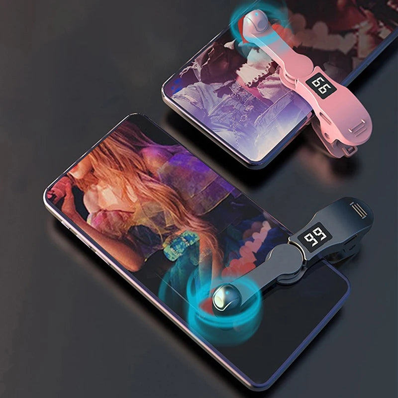 Smartphone Screen Auto Clicker Gadget for Video Live Streaming Apps Game Touch Tripods - Mobile Device Control Automation